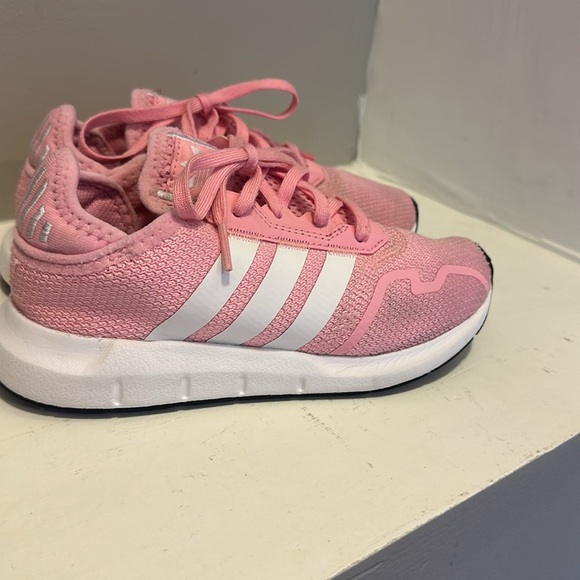 Adidas Pink and White Sneakers - Picture 3 of 4